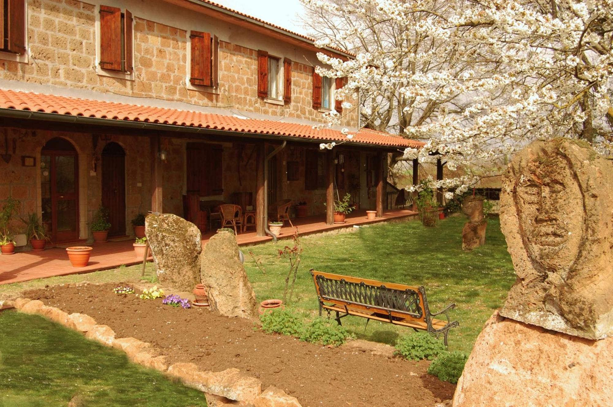 Villa Bio Agriturismo Aia Del Tufo Sorano  Exterior foto